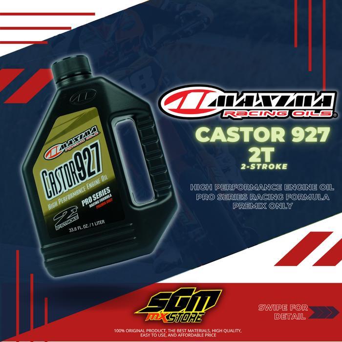 PROMO OLI MAXIMA RACING CASTOR 927 2-STROKE HH PERFORMANCE ENGINE OIL