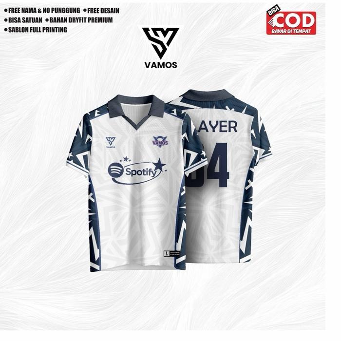 Vamos Apparel Jersey Keren Fullprinting Premium DRIFIT Gradient Frame Custom Elle Rosaffiliate