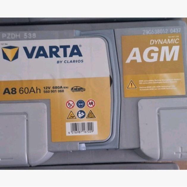 aki mobil varta agm 60ah 12v mf
