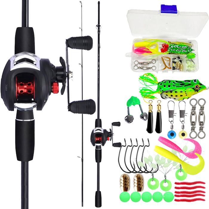 Official Lucky Man Joran Pancing Full Set Pancing Casting 1 Set Lengkap Pancing Casting 1 Set