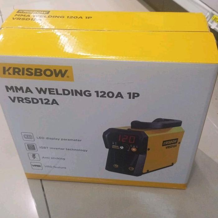 INVERTER DC STICK WELDING 120 A VRSD12/Krisbow Mesin Las Inverter 120a