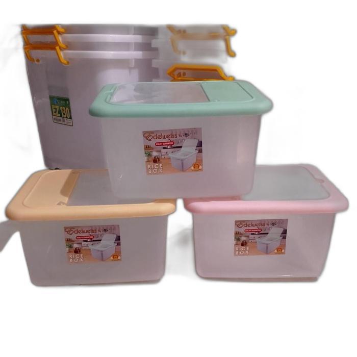 Rice Box 10 KG / Tempat Beras/ Container Beras
