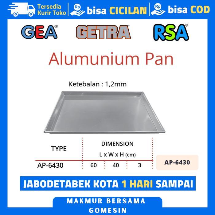 BOLDe - AP-6430 Loyang Aluminium 40x60 Original Teflon Anti Lengket untuk Backing Roti Bakery & Kue