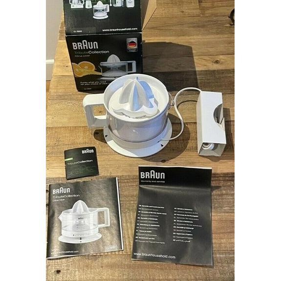 Braun CJ 3000 Tribute Collection Electric Citrus Juicer