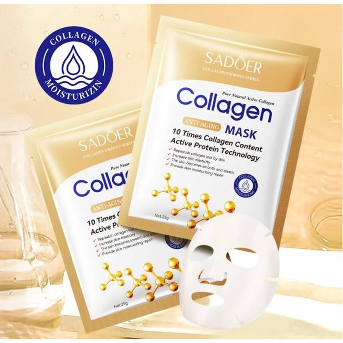 KJ DISKON  Masker Collagen Korea Anti Aging