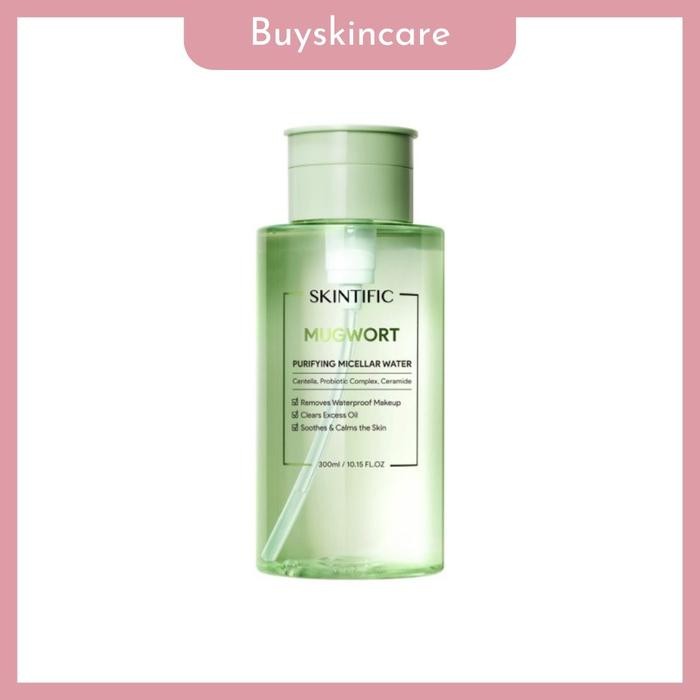 KJ SKINTIFIC Mugwort Purifying Micellar Water Cleansing Oil 300ml