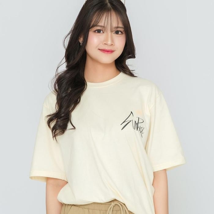 mitra Kaos JKT48 Birthday Angelia Christy (Christy) Tshirt Pria Wanita New 2024 - Ivory