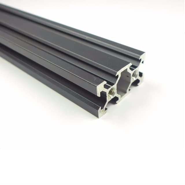 Aluminium Profile 2040 V Slot Black OX CNC Frame 6 Meter