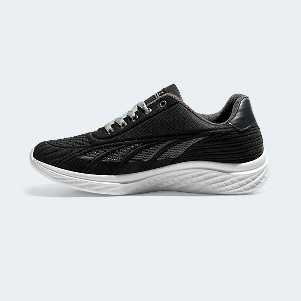 Athletica Official Shop - Val Black White Sepatu Running