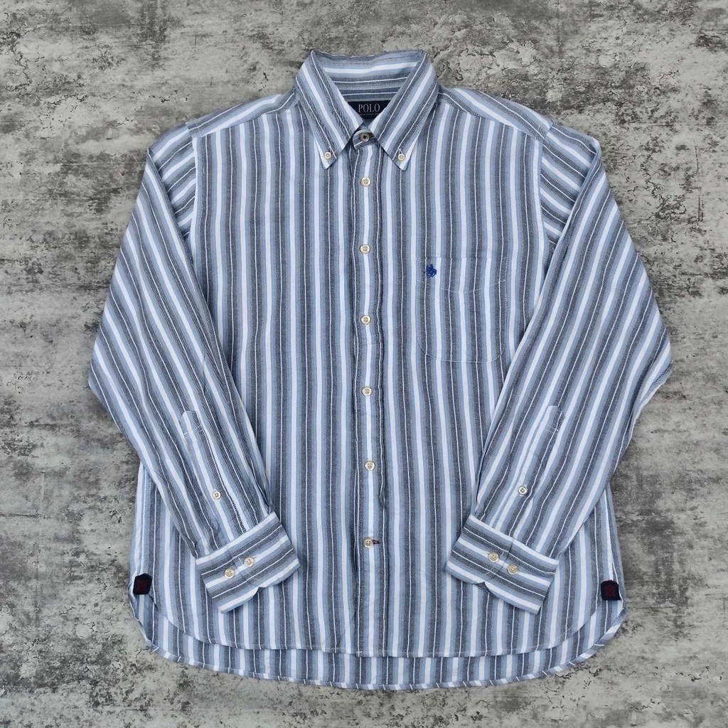 Kemeja POLO Flannel L017 - Size L