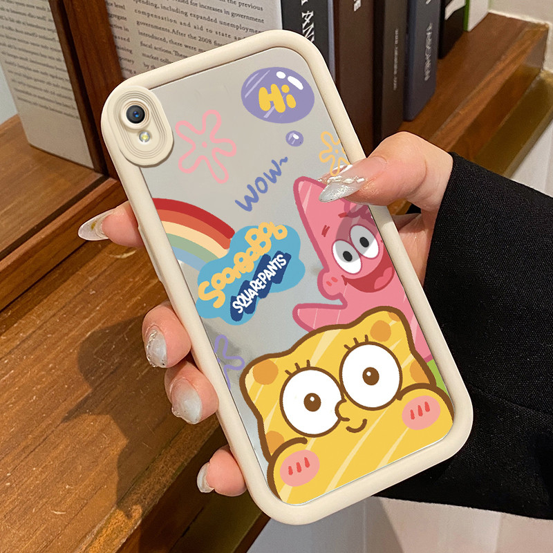 Casing Hp OPPO A37 A37F Case Casing Karakter kartun yang lucu HP pola Kesing Kasing cermin Cesing Si