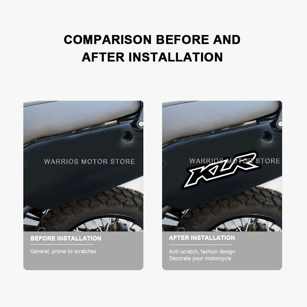 Motorcycle Stickers Waterproof Decal For KLR650 KLR 650 KLR250 250 1987-2022 2022