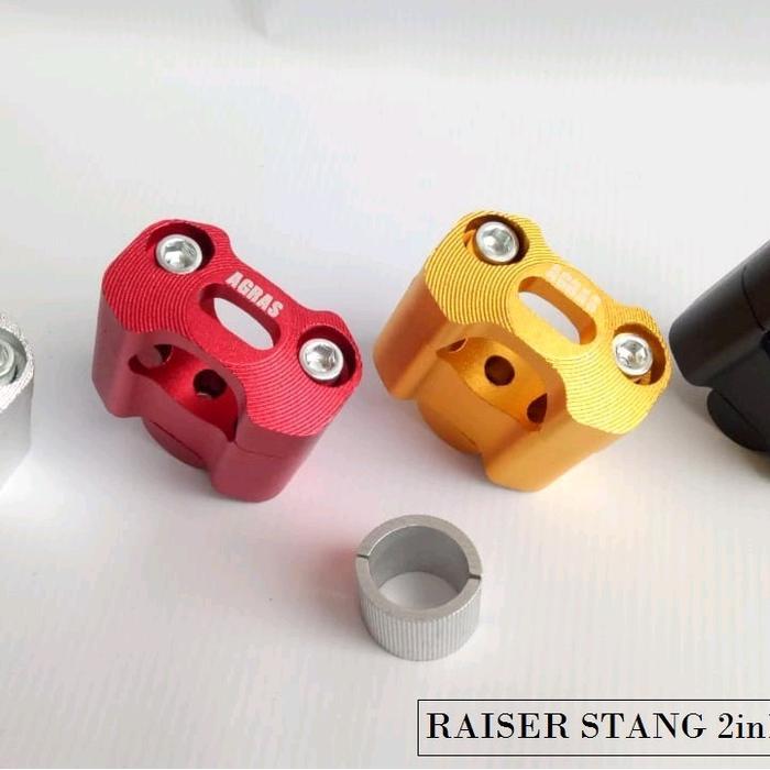 Raiser Stang Jalu Motor Fatbar Standar Vixion Cb 150 R Fino Universal Gold Motorcycle