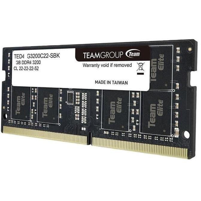 w897- Team Elite Ram Sodimm Ddr4 16Gb Pc3200 - Ram Laptop Ddr4 - Ram Sodimm - Ram Laptop