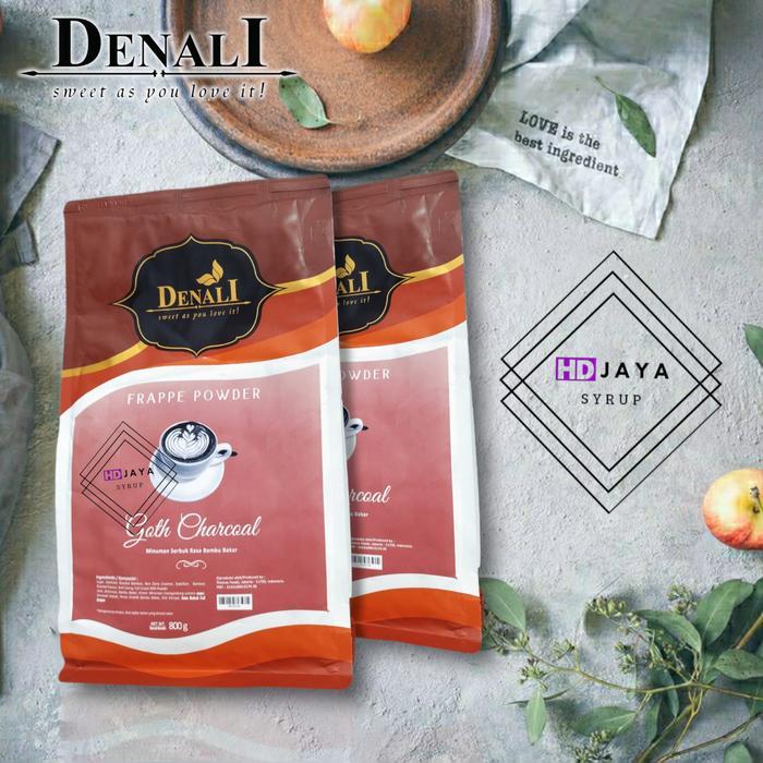 Goth Charcoal Denali Powder Drink - Bubuk Minuman 800gr