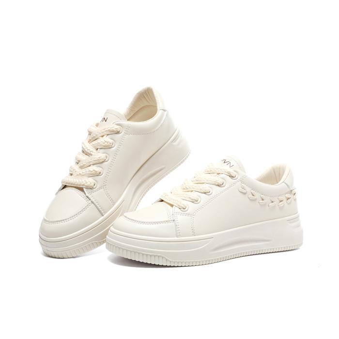 Pvn Seola Sepatu Sneakers Wanita Sport Shoes Ivory 279
