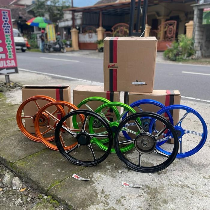 VELG VROSSI PRIME copY enkei YAMAHA JUPITER FIZR VEGA RX KING ukuran r17