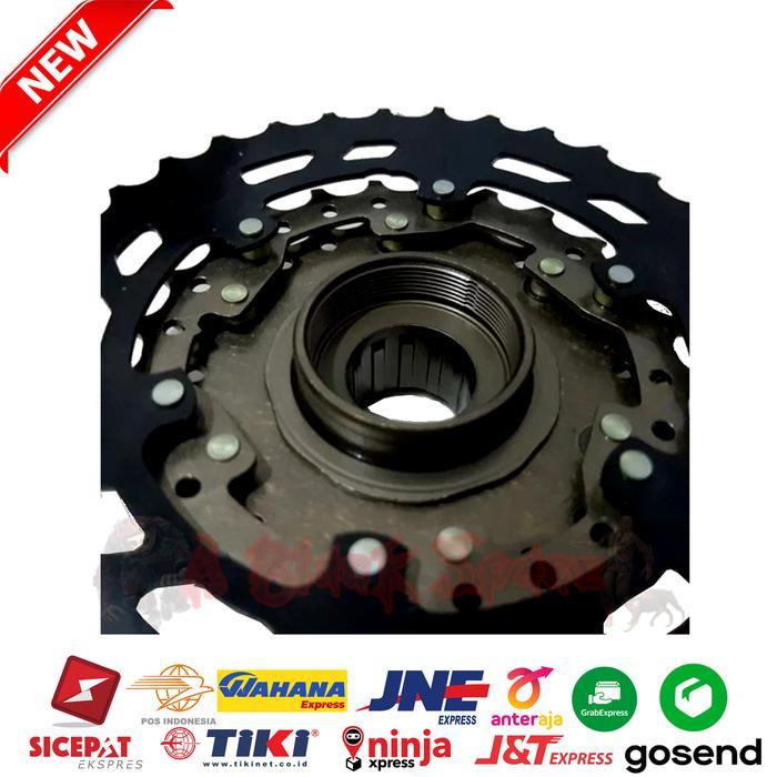 Sprocket Shimano Tourney Mf Tz31 Freewheel Megarange 7 Speed 14-34T Mo