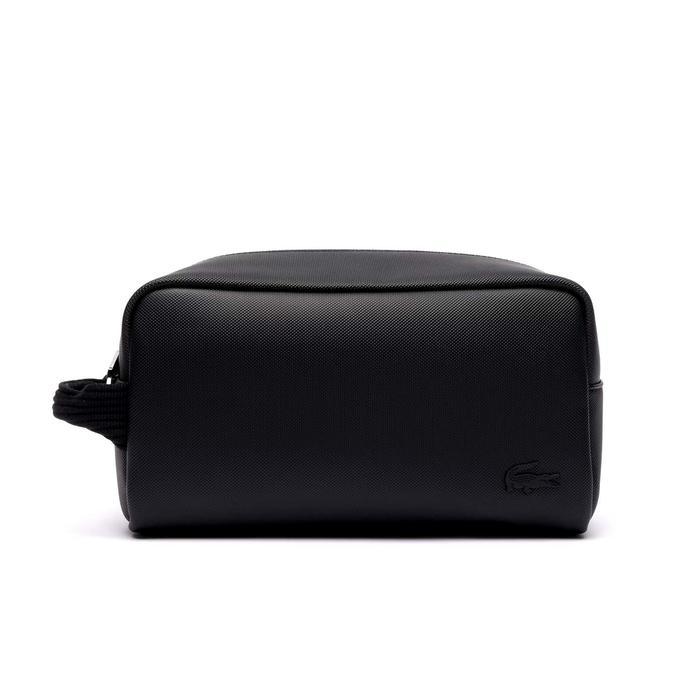 Premium Lacoste Men's Classic Canvas Toiletry Bag Promo