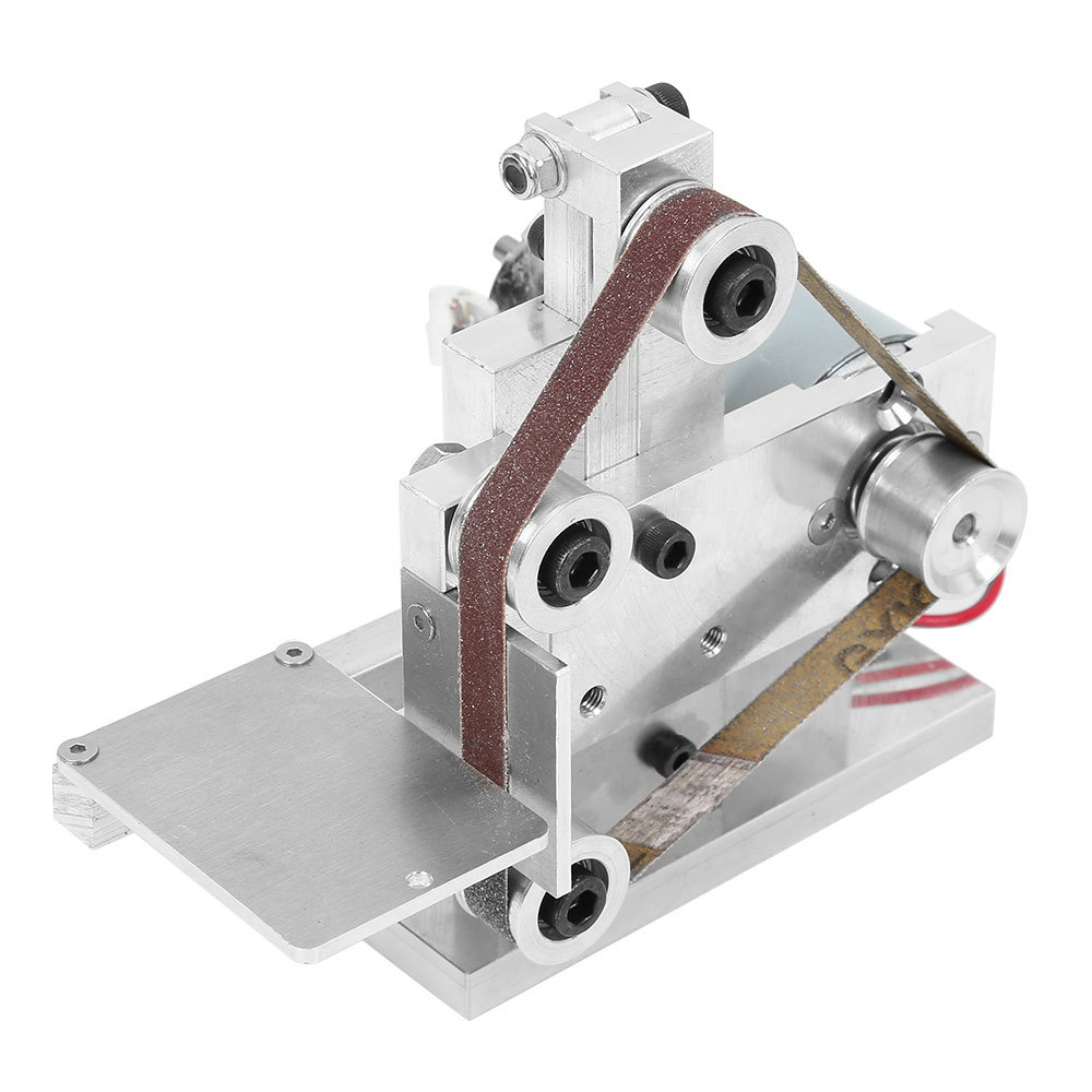 FLASH SALE    DIY Mini Belt Sander Bench Mount Grinder Polishing Grinding Machine Buffer Electric An