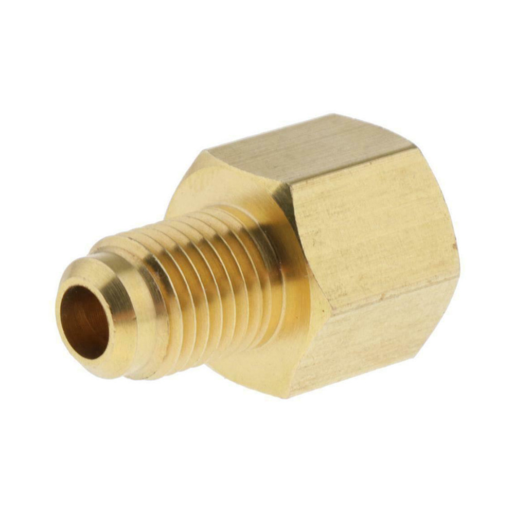 1Pc Adapter 1/4 "Sae Ag X G 1/4" Ig For Nitrogen Pressure Reducer On Air Conditioning Hose Brass
