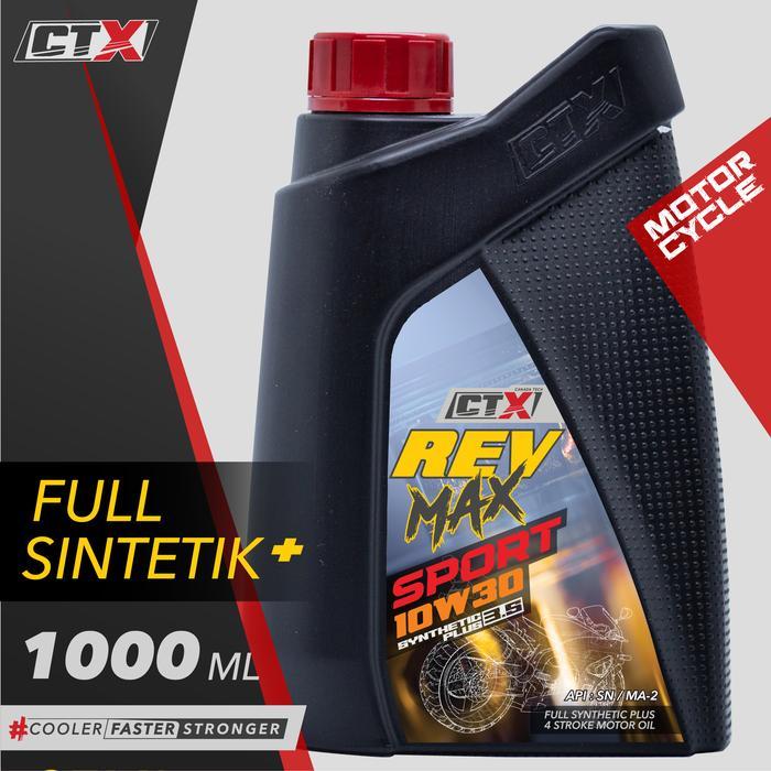 Ready CTX Rev Max Sport 10w30 - oli full sintetik motor sport/bebek