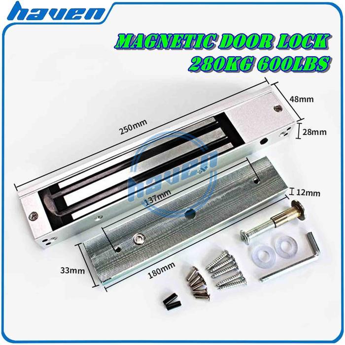rw9r- Em Lock 280Kg 600Lbs / Magnetic Door Lock 280Kg 600Lbs/ Access Door