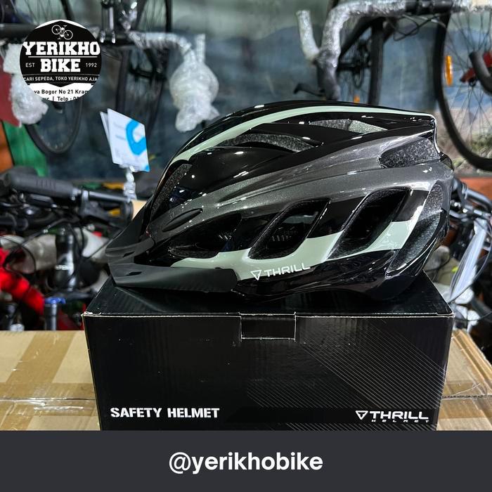 [ Harga ] Helm Sepeda Gunung Helm Sepeda Balap Thrill Quick Terbaru