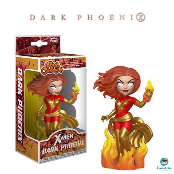 Funko Rock Candy Marvel X-Men Dark Phoenix - Dark Phoenix (Flame Hand)