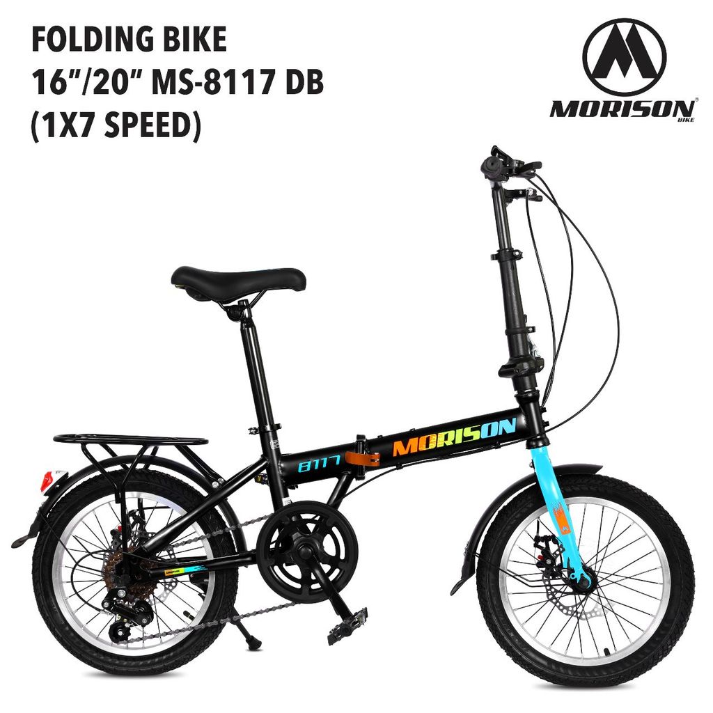 Sepeda Lipat Anak 16 20 inch Morison 8117 Termurah 7 speed
