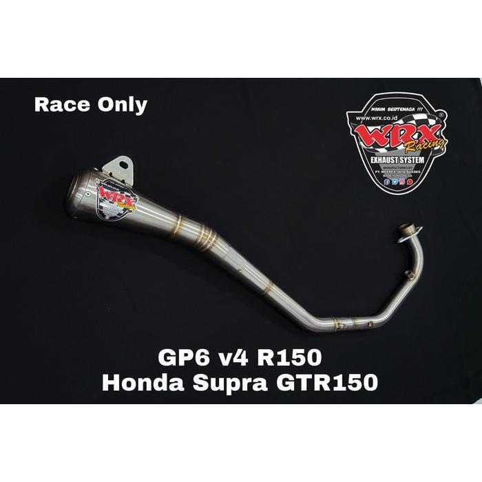 DISKON Knalpot WRX GP6 v4 R150 Sonic 150R READY STOCK