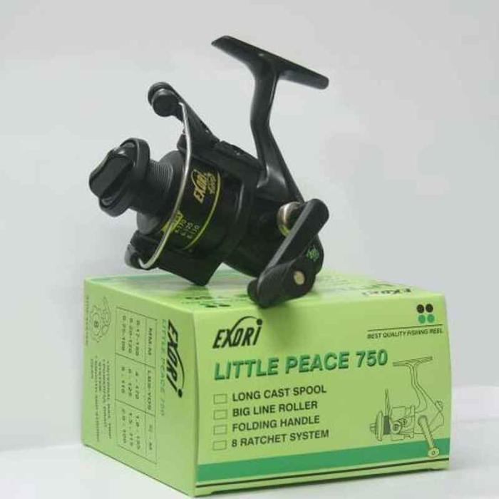 Reel Pancing Exori Little Peace 750 Black Kerekan Pancing