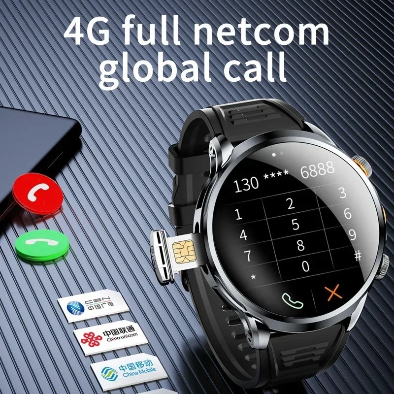 5G Smartwatch H18 Pro Men's Women's GPS WIFI 5G Smartwatch Rotating camera NFC App Download 256GB