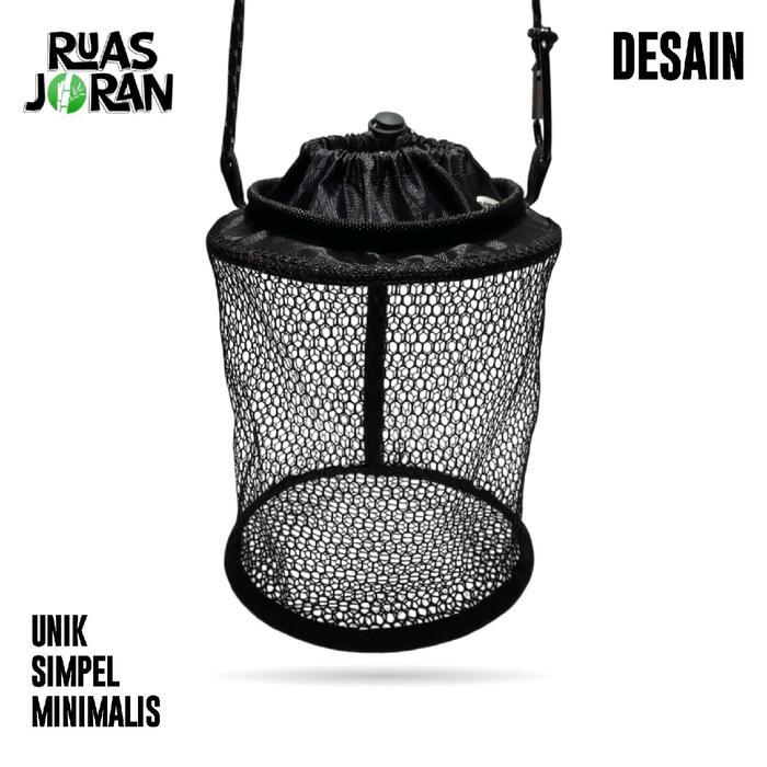 Relix - Koja Lipat - Korang Wader Premium - Keramba Ikan Wader - Kempis Wader - Wadah Ikan Kecil