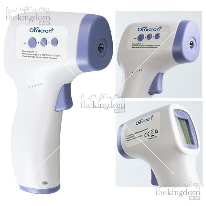Ready Taffomicron Ad801 Infrared Forehead Thermometer Thermo Taff Omicron Ad 801 Alat Ukur Suhu