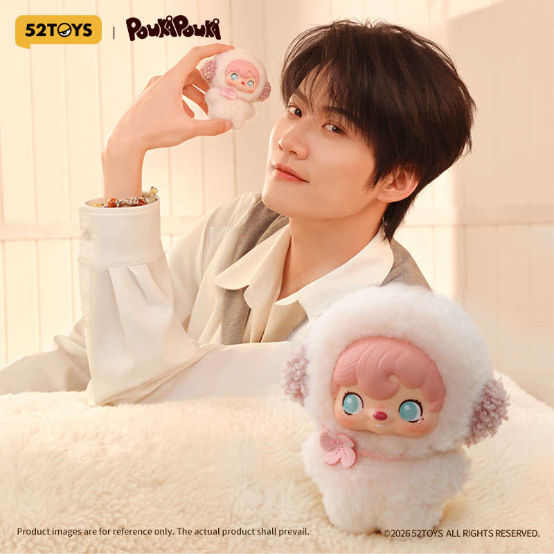 52TOYS Blind Box POUKAPOUKA Pocket Cosmos Vinyl Plush Blind Mystery Box Vinyl Plush Pendant Anime