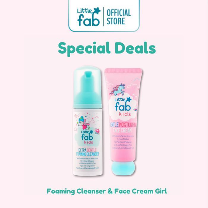Bundling Sabun Cuci Muka & Krim Wajah Anak Perempuan