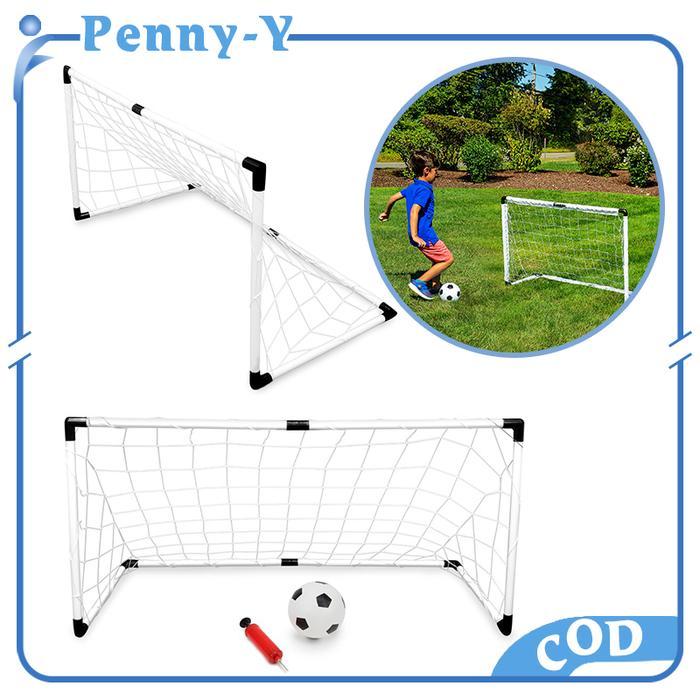 2Pcs Mainan Gawang Sepak Bola Anak Mainan Gawang Bola Gawang Anak Bola Terlaris
