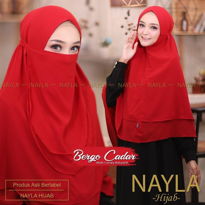 Jilbab Khimar Syari Bergo Cadar Original Zain Collection