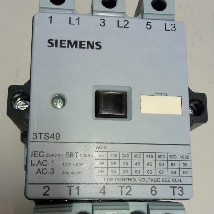 3TS49 MAGNETIC CONTACTOR SIEMENS