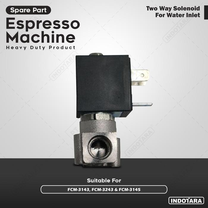 Two Way Solenoid For Water Inlet Ferratti Ferro Fcm-3143, Fcm-3243 & Fcm-3145