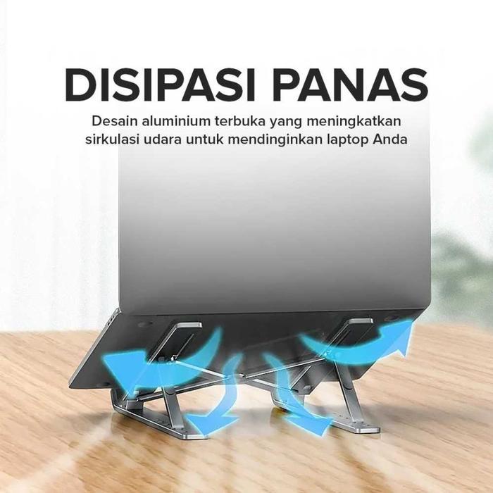 Queen Stand Holder Laptop Notebook Tablet 10-16" Inch Universal Foldable Adjustable Aluminium
