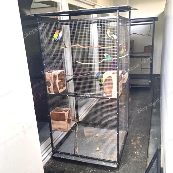 TERMURAH Promo Sangkar Aviary Kandang Anis Merah Kandang Lovebird Kandang Murai