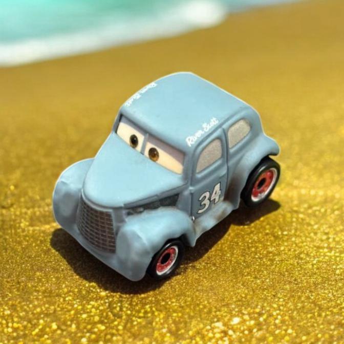 RIVER SCOTT RETIRED MINI RACERS DISNEY CARS LOOSE FBG90