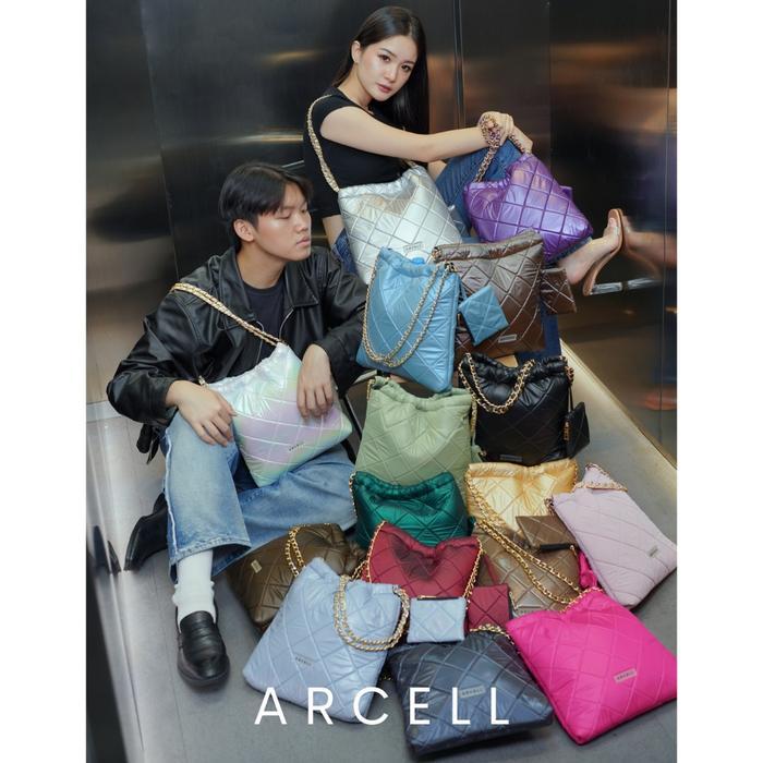 NEW ARCELL - PUFFY LAVANI TAS SHOULDER BAG