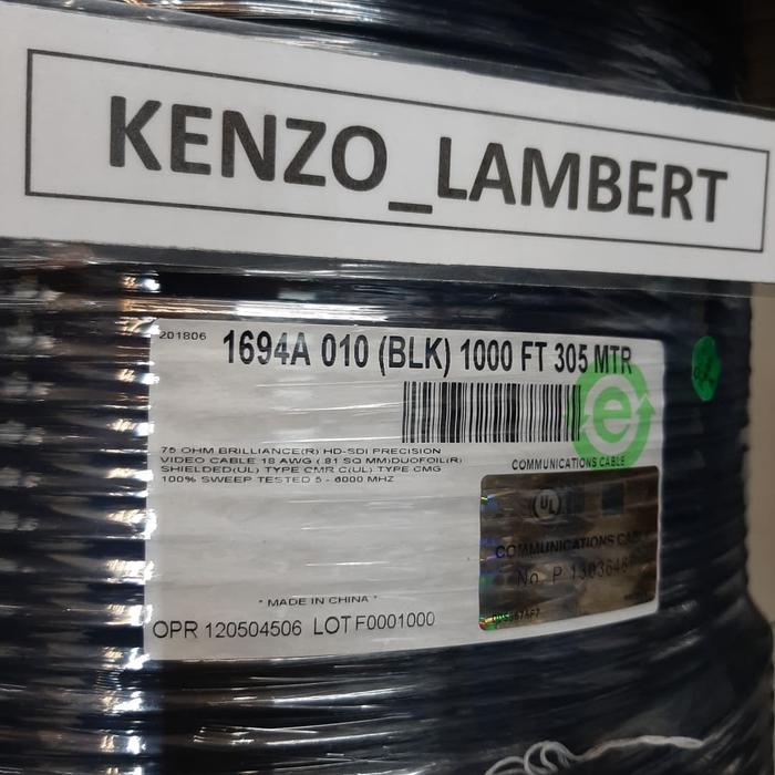 Belden 1694A 305Meter / Kabel Coaxial Belden Rg 6 1694A / Belden 1694A