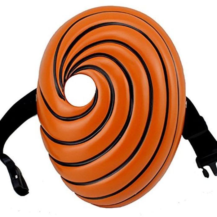 Topeng Uchiha Obito Japanese Anime Mask Obito Cosplay