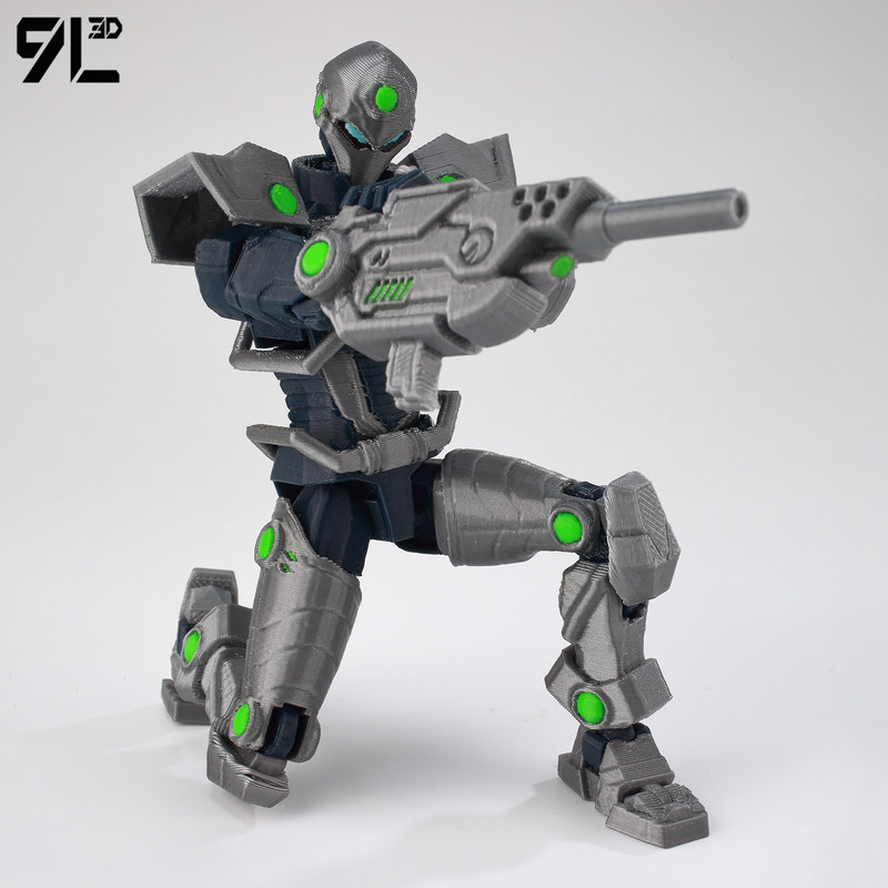 Invincible Titan Action Figures Characters 3d Printed 9l Multi Joint Articulated Collectible Comic