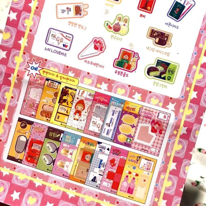 Jete.Id Ready Buku Origami Snack Korea Viral Pocky Buku Papercraft Japan Korean Jepang Mainan Anak