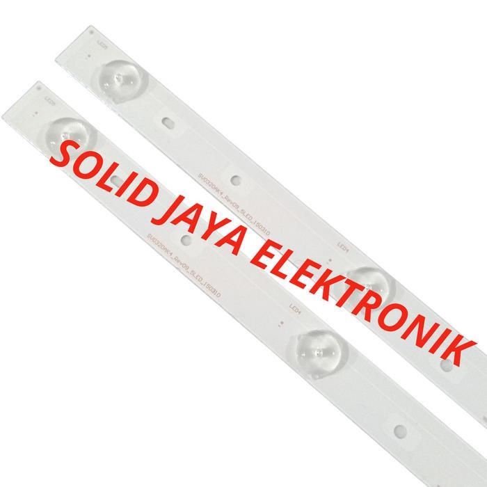 NEW BACKLIGHT TV LED FOR LG 32 INC 32LF520 32LF520A 32LF LAMPU BL 5K 3V 5 KANCING 5LED 3VOLT 3V